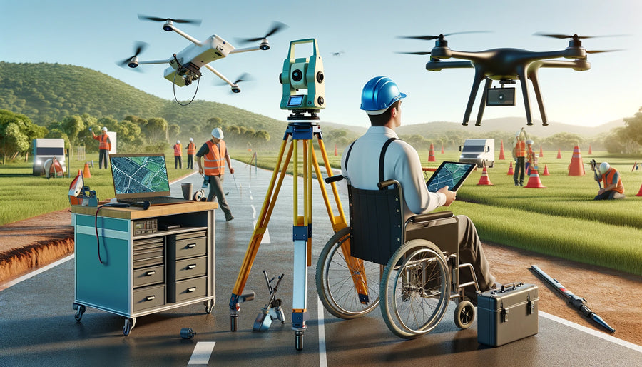 Empowering Disabled Surveyors: Total Station Advantages