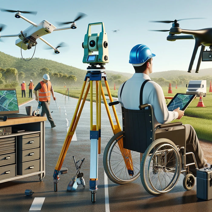 Empowering Disabled Surveyors: Total Station Advantages