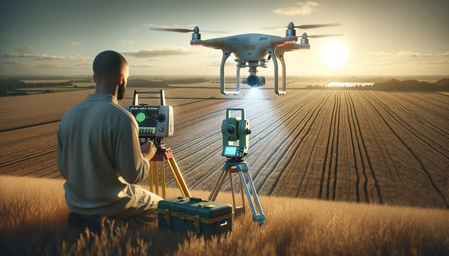 Maximizing Surveys: Blending Drones & Total Stations