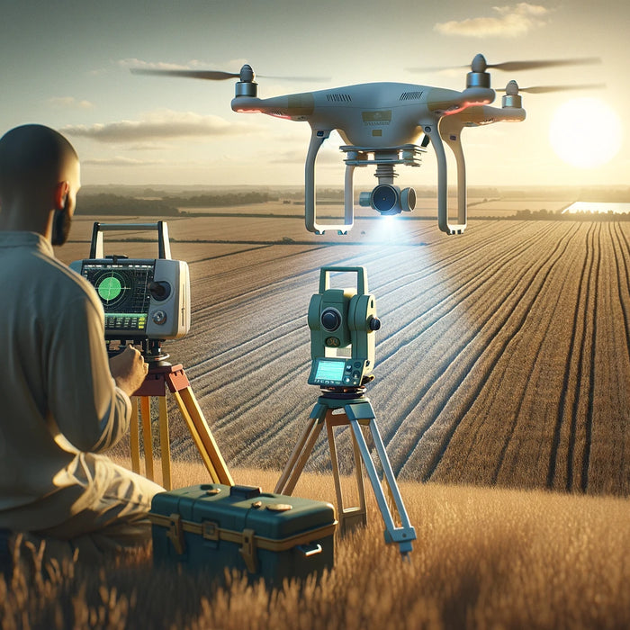 Maximizing Surveys: Blending Drones & Total Stations