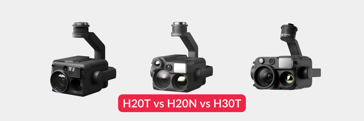 DJI's Imaging Solutions: H20T vs H20N vs H30T for Surveying