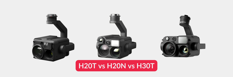 DJI's Imaging Solutions: H20T vs H20N vs H30T for Surveying