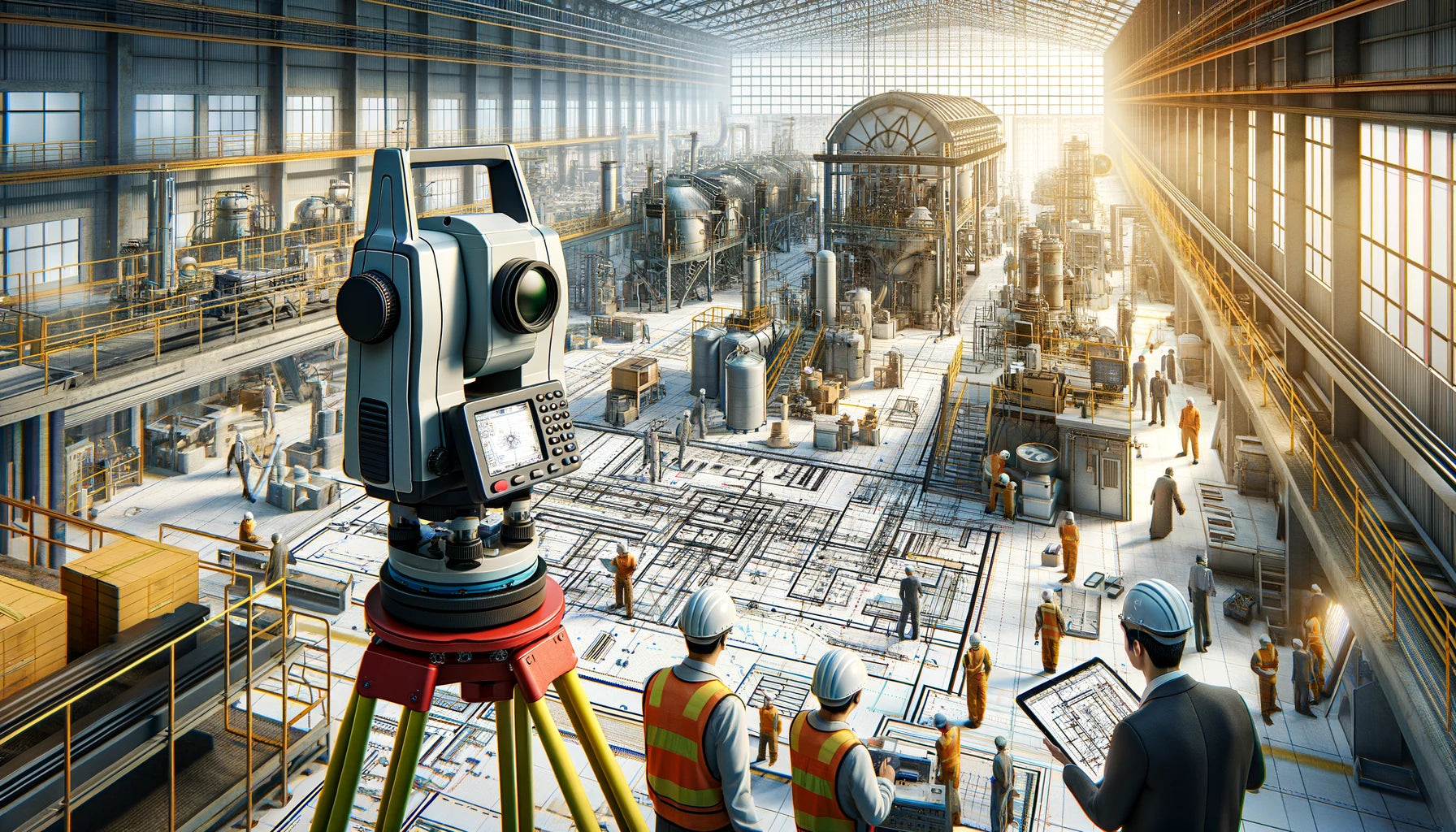 Total Station Precision for Indoor Mapping Success