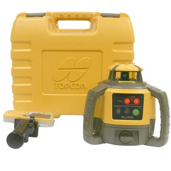 Sandy Brown Topcon RL-H5A Horizontal Self-Leveling Rotary Laser