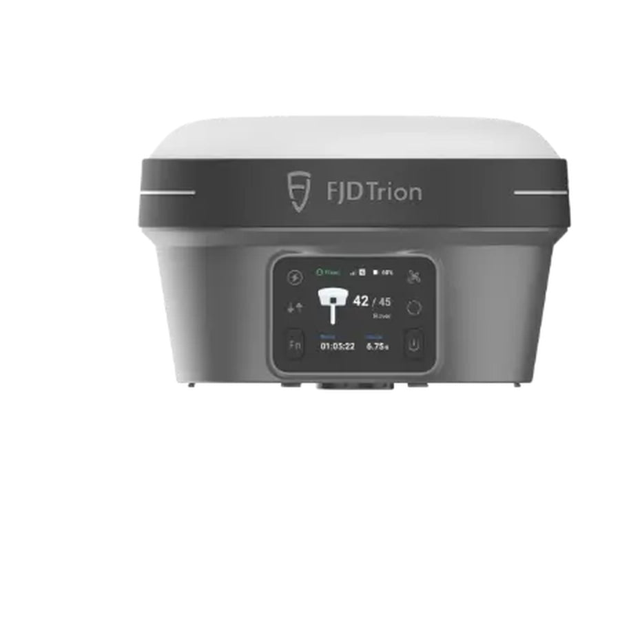 FJD Trion V10i GNSS receiver, front view showing the display and control keys