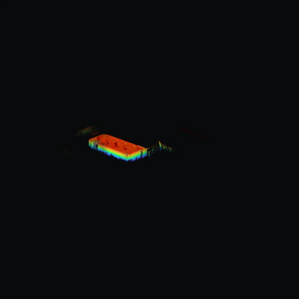 Interior point cloud captured for teaching